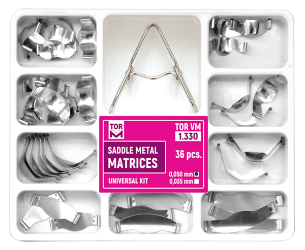 TOR VM Saddle Metal Matrices Kit 36pcs