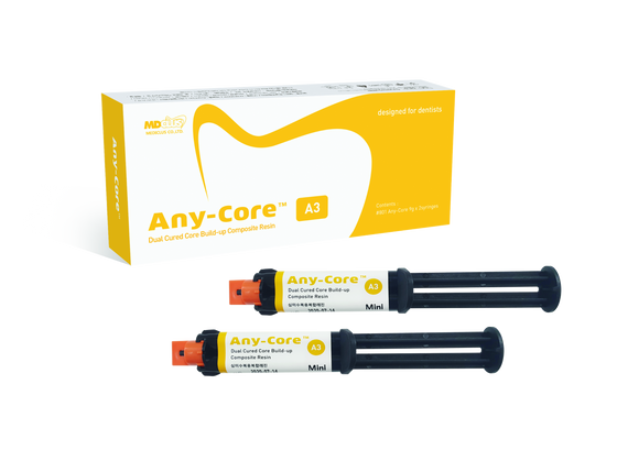 Mediclus Any-Core Build up 9g Syringe x 2