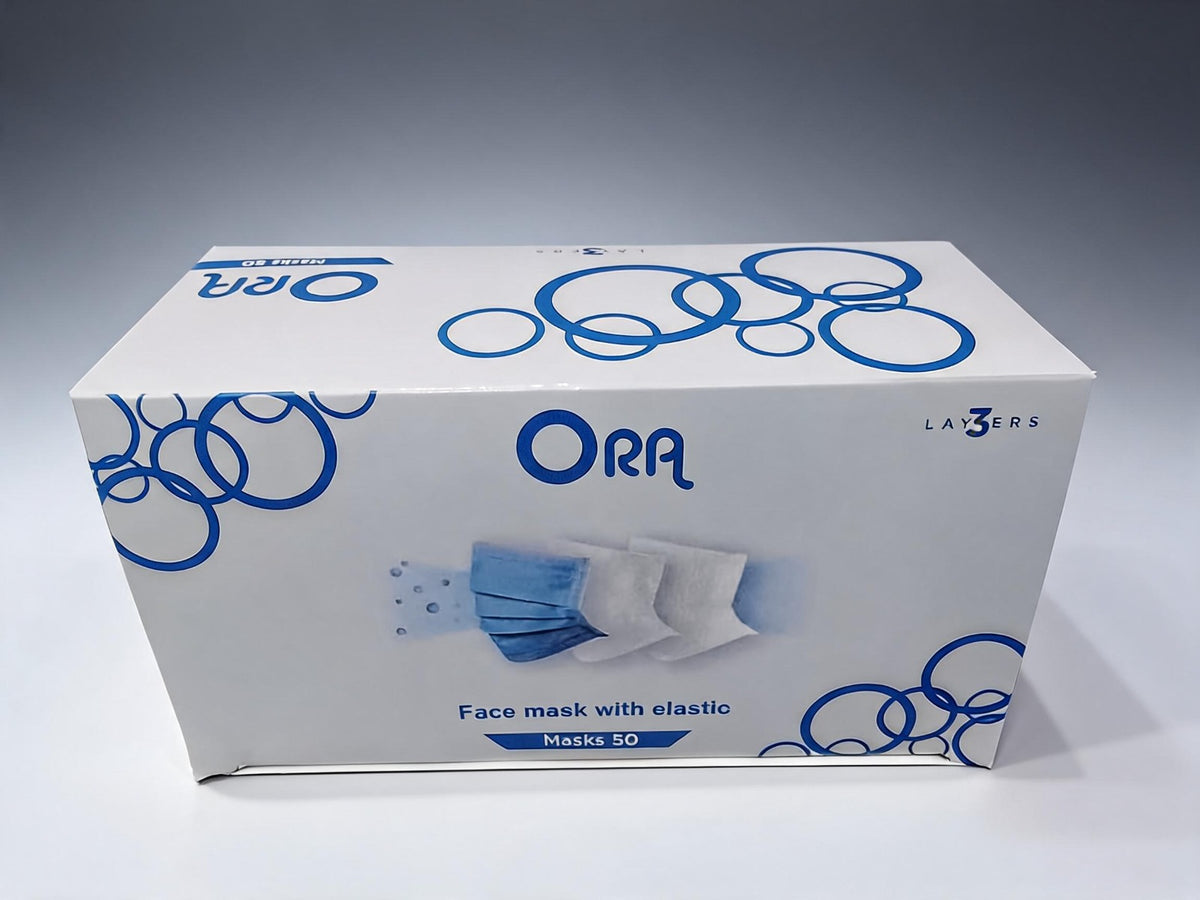 ORA 3Layers Earloop Face Mask - China 50pcs