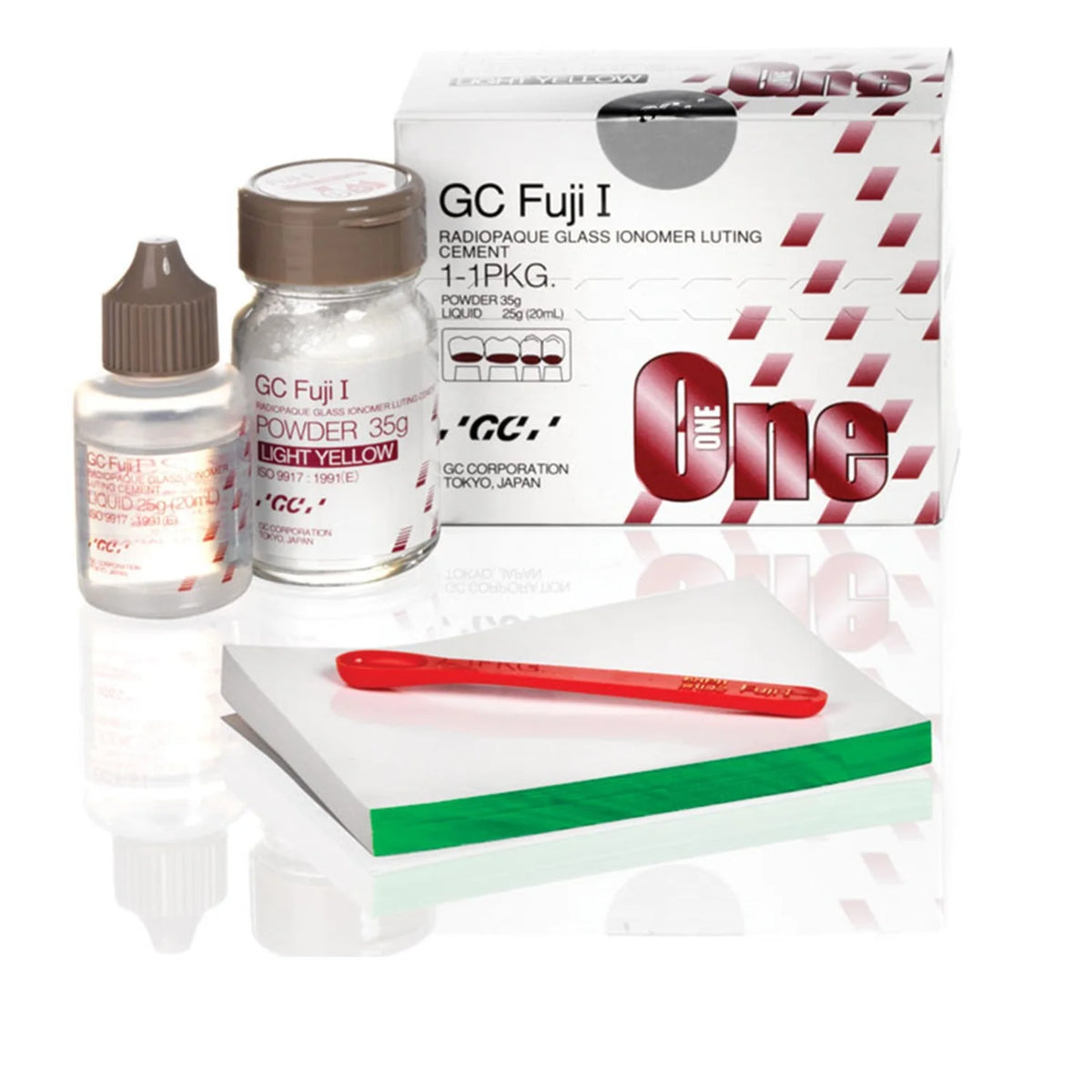 GC America GC Fuji I® مسحوق 35 جم / سائل 20 مل