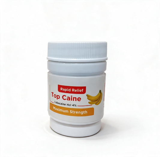 Top Caine Topical Anesthetic Gel 4% Jar 40g