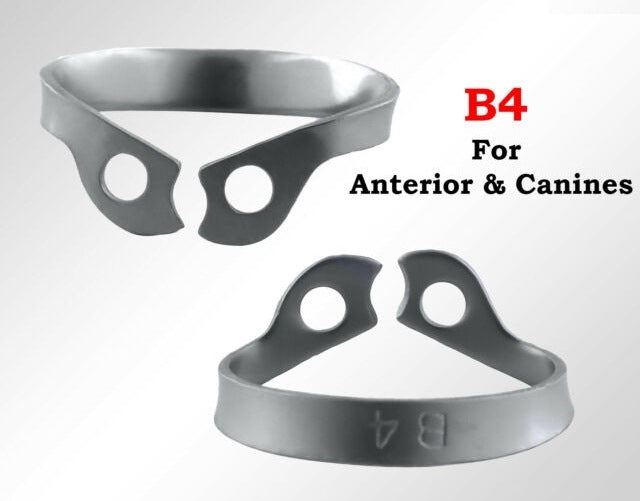 Rubber Dam Clamps Wingless (Pakistan) 1pc