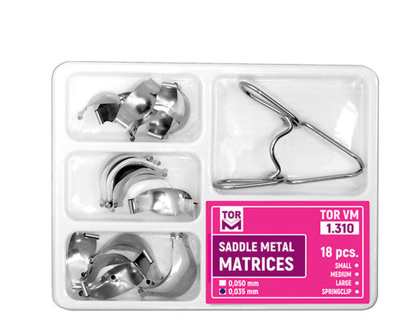 TOR VM Saddle Metal Matrices Kit 18pcs