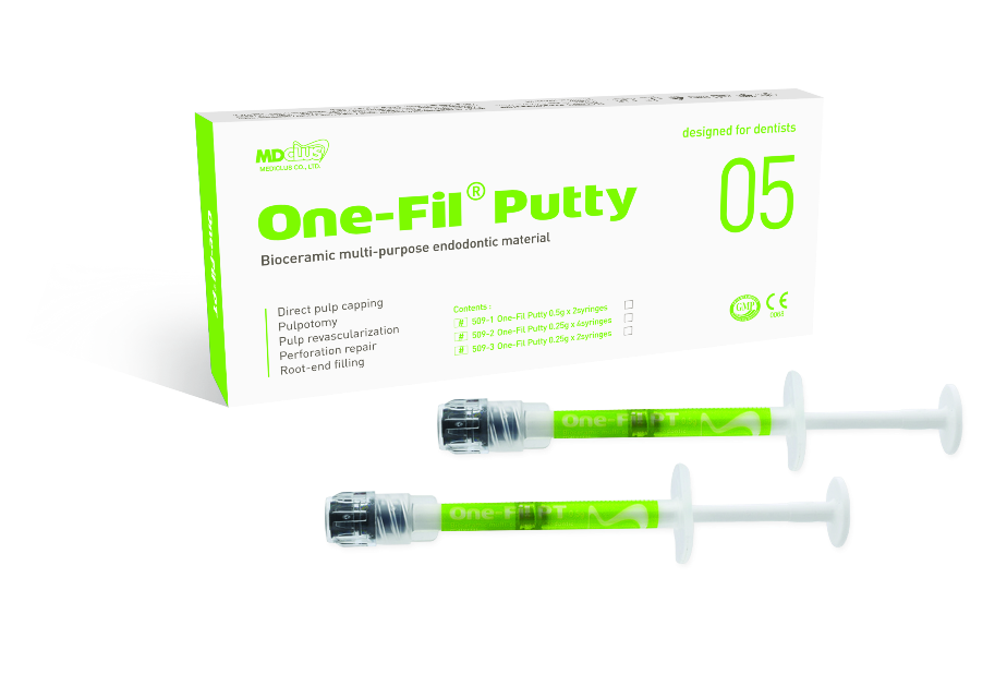 Mediclus One-Fil® PT Bioceramic Putty  0.25g Syringe