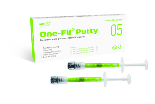 Mediclus One-Fil® PT Bioceramic Putty  0.25g Syringe