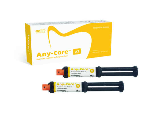 Mediclus Any-Core Build up 9g Syringe x 2