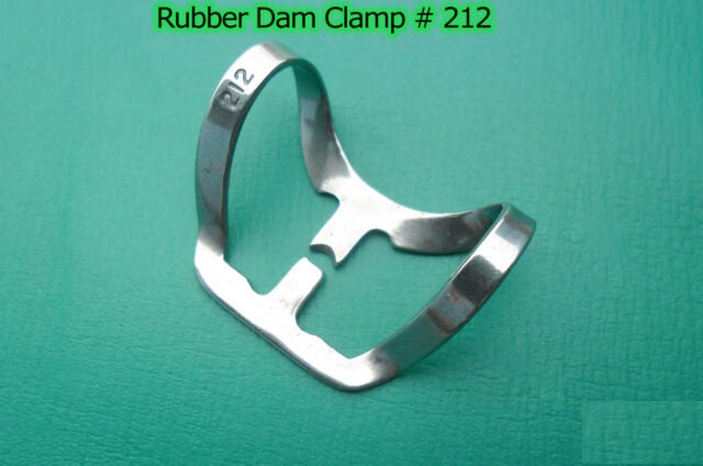 Rubber Dam Clamps Wingless (Pakistan) 1pc