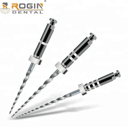 ROGIN Retreatment Rotary Files 3pcs