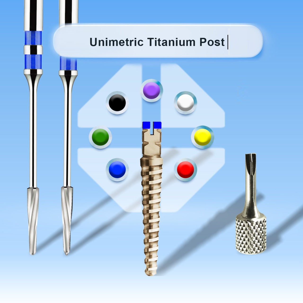 Metal Unimetric Post Russia Refill 25pcs