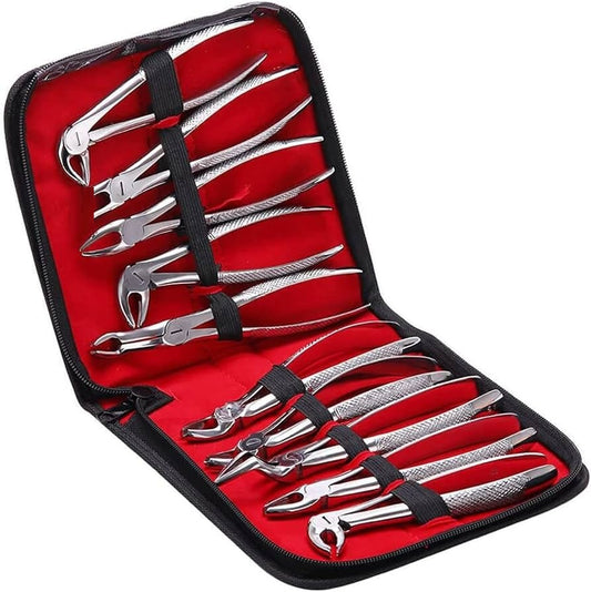 Adult Extraction Forceps Kit 10pcs