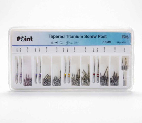 Unimetric Post kit (China) 145 Pcs / 3 Keys / 8 Drills
