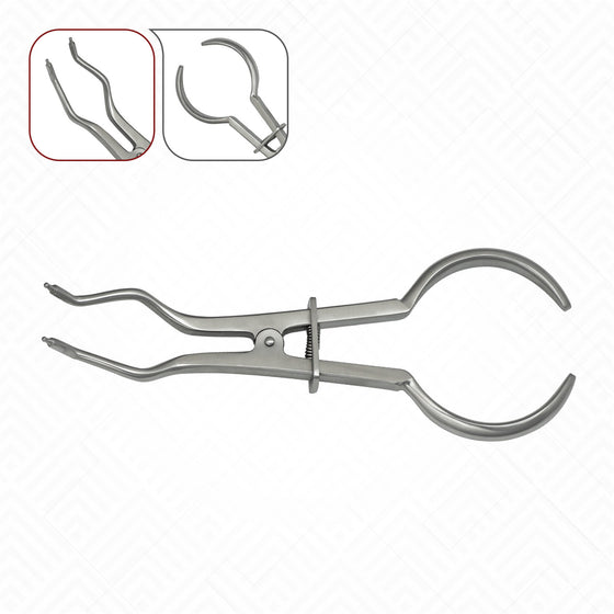 Rubber Dam Forceps (Pakistan) 1pc
