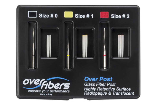 Overfibers Over Post kit 9 Pcs&3 Drills