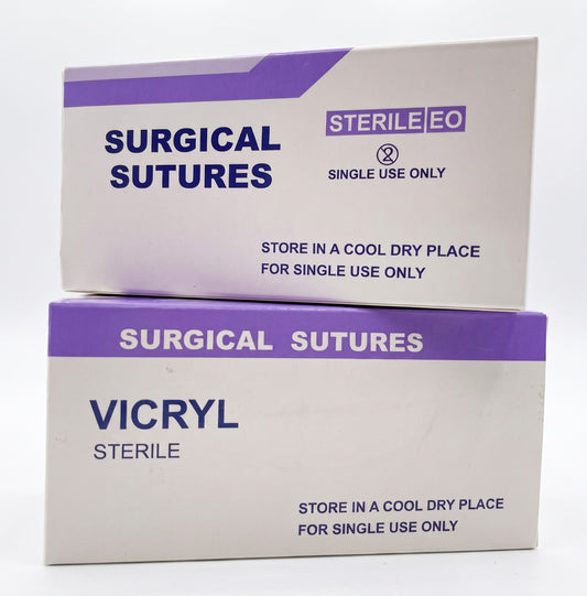 Vicryl Surgical Sutures (China) 12pcs