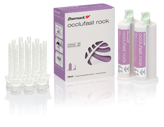 Zhermack Occlufast Rock Bite Registration 50ml x 2