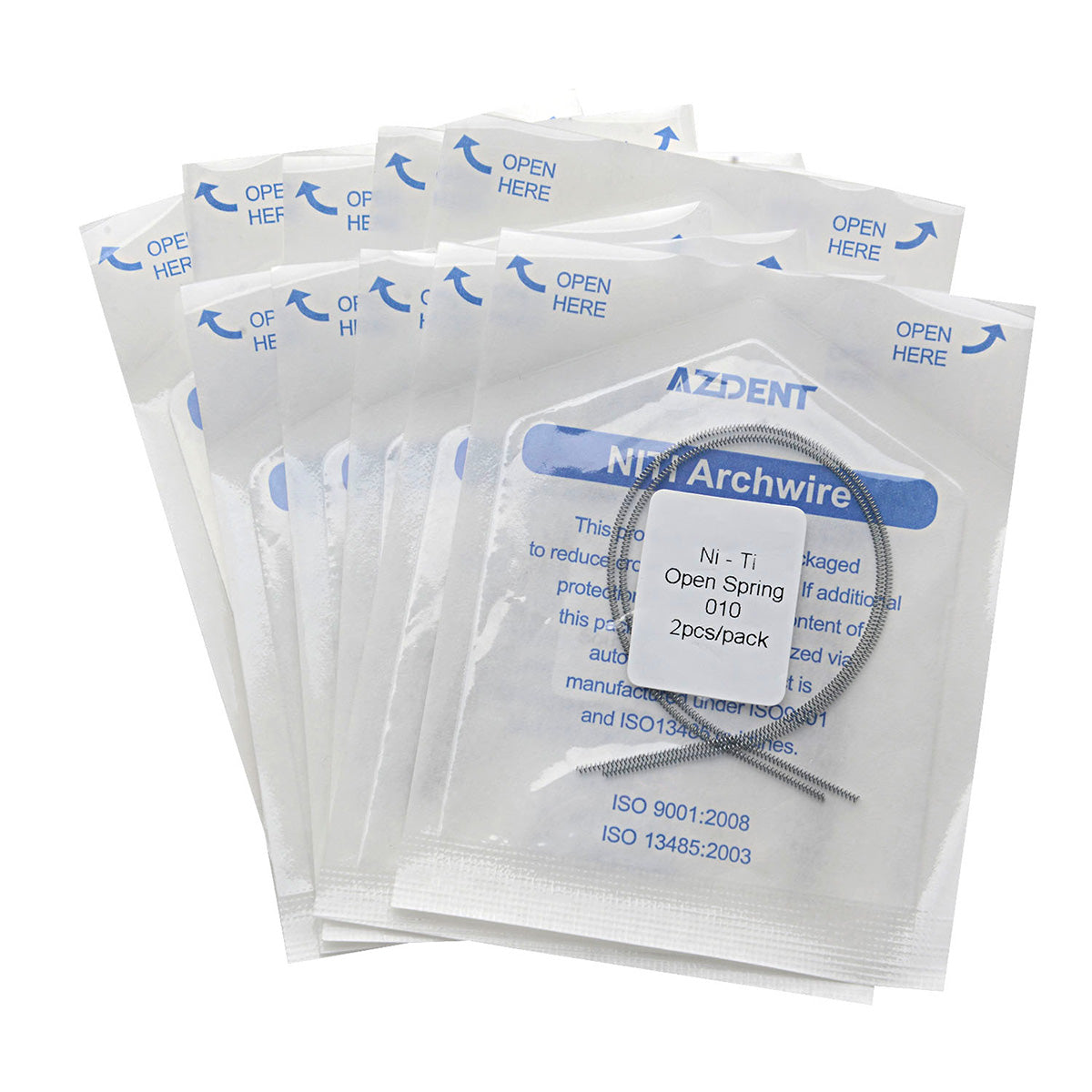 NiTi Open Coil Spring (China) 10pcs