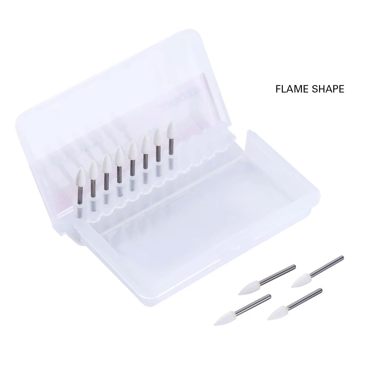 Composite Finshing White Stone Box / 12 Pcs