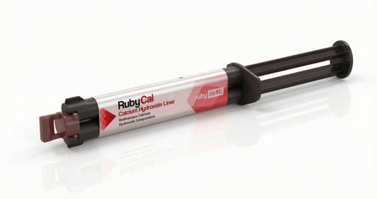 incidental RubyCal Self-Cure Calcium Hydroxide 10g Syringe