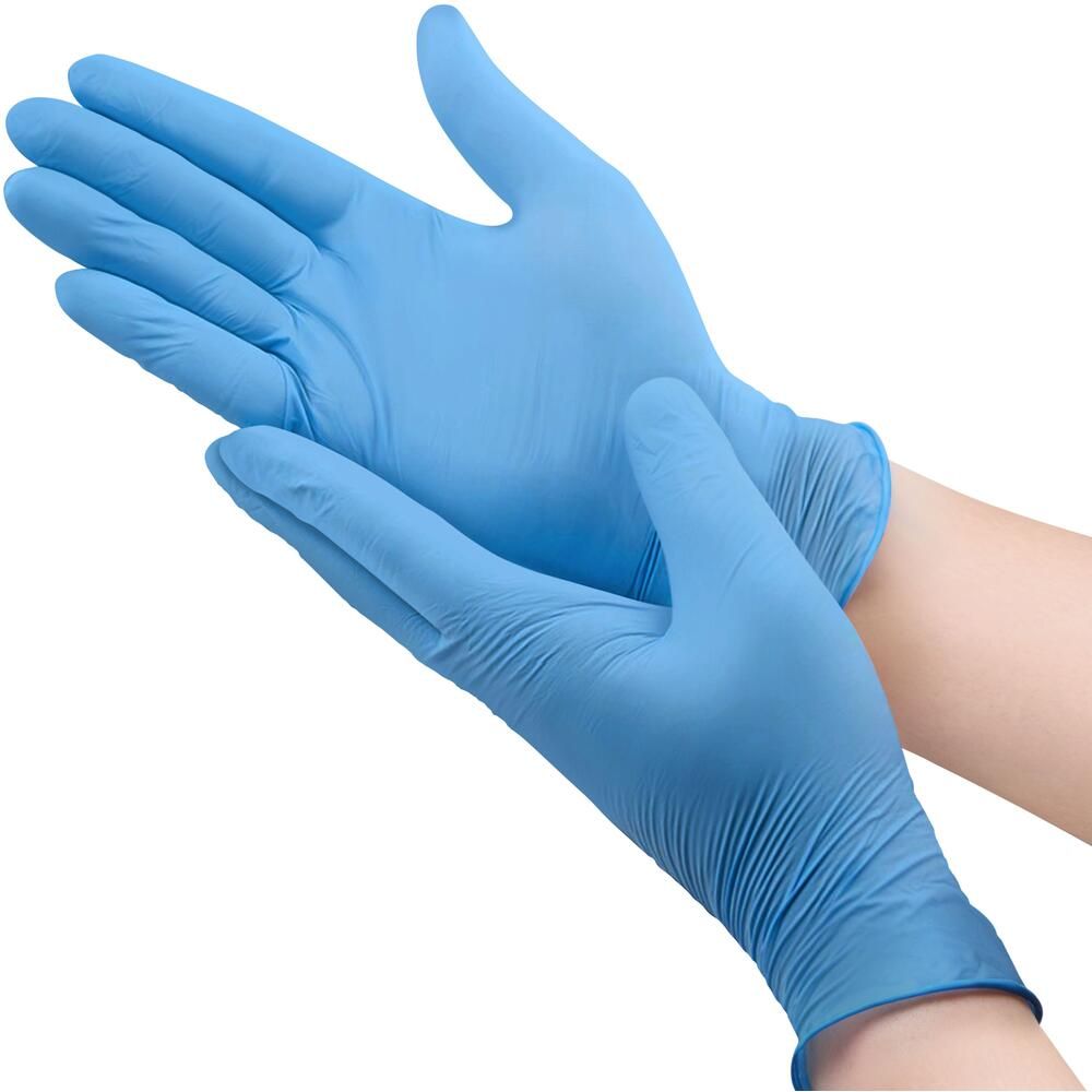 Blue Nitrile Gloves Powder Free (Malaysia) 100pcs
