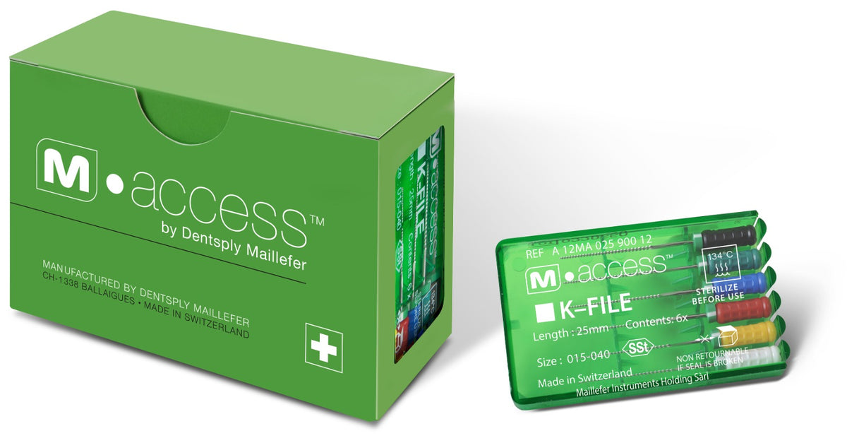 Dentsply M access K-Files L25mm 6pcs